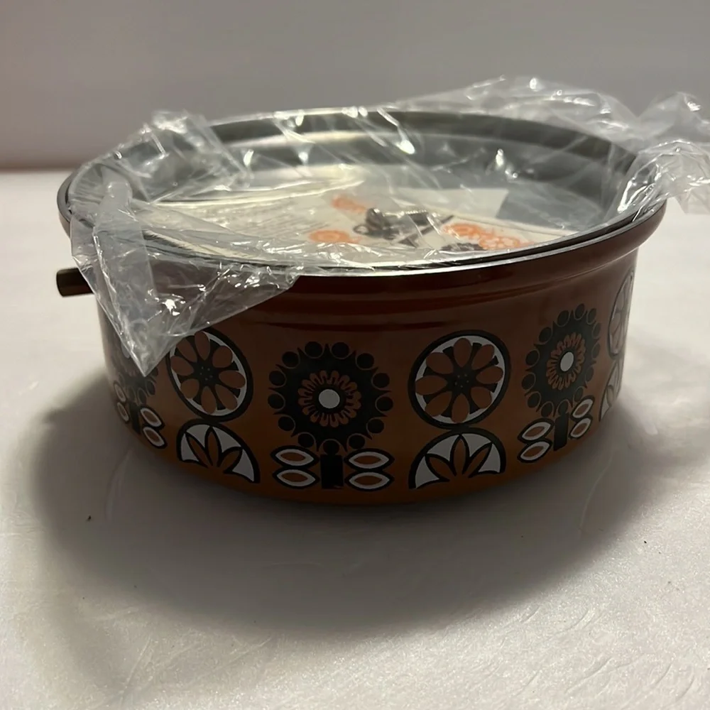 Ekco Eterna Country Garden Teflon Covered Sauce Pan NOS in box
